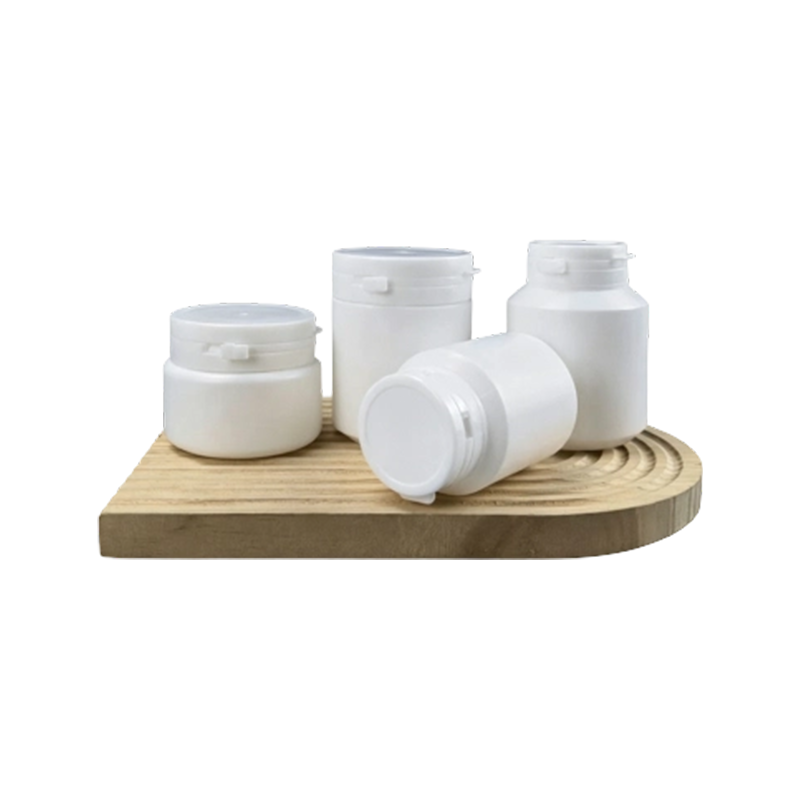 Flacone per capsula rotonda nutraceutica in compresse vitaminiche HDPE da 100 ml 150 ml
