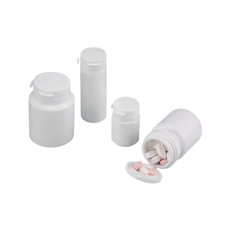 Flacone per capsula rotonda nutraceutica in compresse vitaminiche HDPE da 100 ml 150 ml