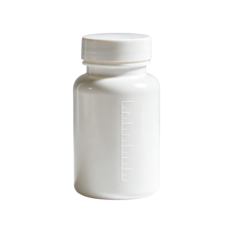Flacone per capsula rotonda nutraceutica in compresse vitaminiche HDPE da 100 ml 150 ml